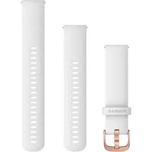 Zamjenski remen Garmin 20mm - White (RoseGold kopča)
