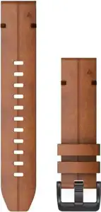 Zamjenski remen Garmin za fenix 6x - Chestnut leather (kožni)