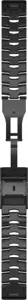 Zamjenski remen za Garmin fenix 6 - Vented Titanium Carbon Gray