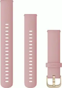 Zamjenski remen Garmin 18mm - Dust Rose (LightGold kopča)