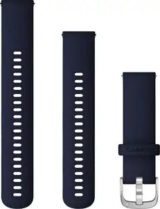 Zamjenski remen Garmin 22mm - Dark Blue (Silver kopča) - za VENU 2