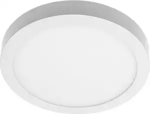 GTV LED panel 19W 4000K 220V, surface mounted, round