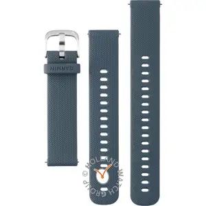Zamjenski remen Garmin 18mm - Granite Blue (srebrna kopča) - za vivomove 3S