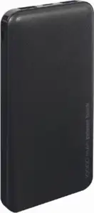 Gembird 10000 mAh power bank, black