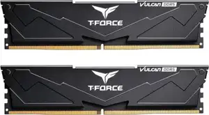 Team Vulcan Schwarz 32GB DDR5 6000, CL38, (2x16GB), FLBD532G6000HC38ADC01