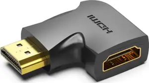 Vention HDMI 270 Degree Male to Female Vertical Flat Adapter Black