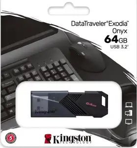 Stick Kingston DT Exodia Onyx 64GB USB 3.0