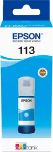 Epson EcoTank 113 - cyan - original - ink refill