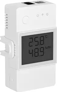 SONOFF smart switch THR316D, temperature sensor. and humidity with LCD display, Alexa/Google Home/IFTTT, 16A Max.