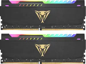 Patriot Viper Steel RGB Kit 32GB (2x16GB) DDR4-3600 DIMM PC4-28800 CL18, 1.35V