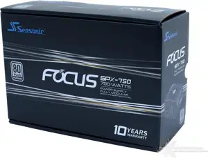 Seasonic FOCUS-SPX-750 Modular 80+ Platinum 750 Watt