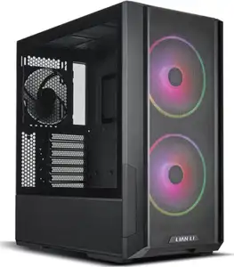 Case ATX Lian Li LANCOOL 216, Midi-Tower, ARGB, Tempered Glass, Black