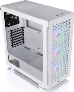 Thermaltake TOWER ATX V350 TG ARGB AIR SNOW White