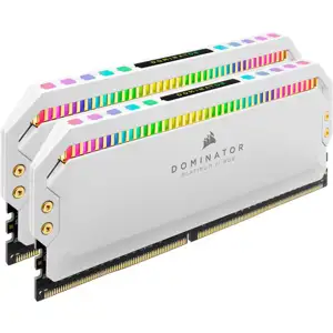 Memorija CORSAIR Dominator Platinum RGB - DDR4 - kit - 32 GB: 2 x 16 GB - DIMM 288-pin - 3200 MHz / PC4-25600 - unbuffered
