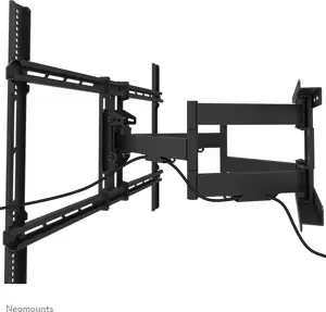 Select Schwerlast-TV-Wandhalterung voll beweglich 55-110'' 125KG Black Neomounts