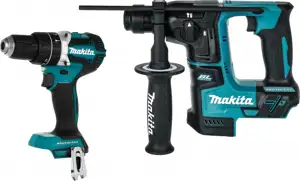 Makita DLX2278 Akku-Kombo-Kit (DHR171+DHP484) / (ohne Akku, ohne LadegerĂ¤t)