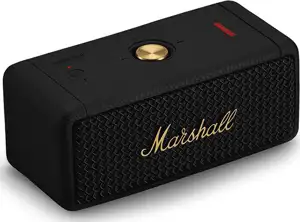 Marshall Bluetooth portable speaker EMBERTON II, black and gold