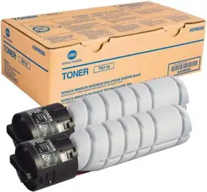 Toner Konica Minolta TN-118bk twin pack black #A3VW050 (A3VW0D0)