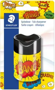 Šiljilo pvc s pvc kutijom Comic Staedtler 511 66COBK blister!!