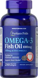 Omega-3 Fish Oil 250 softgels