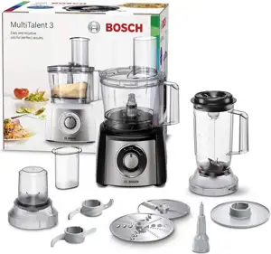 Bosch MCM3PM386 KĂĽchenmaschine, MultiTalent 3 Plus, 900 W black