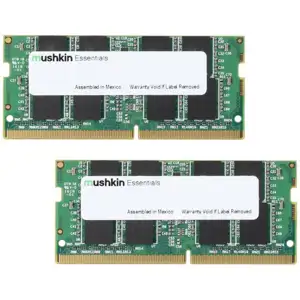 Mushkin Essentials - DDR4 - kit - 64 GB: 2 x 32 GB - SO-DIMM 260-pin - 2666 MHz MES4S266KF32GX2