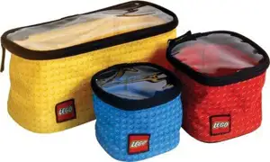 Lego zestaw organizerów (žuta, crvena, plava)