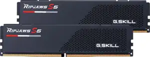 G.Skill Ripjaws S5 - DDR5 - kit - 64 GB: 2 x 32 GB - DIMM 288-pin - 6000 MHz / PC5-48000 - unbuffered