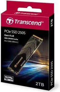 Transcend SSD MTE250S NVMe 2TB, inkl. KĂĽhlkörper