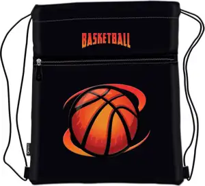 Vrećica za tjelesni Basketball Team Connect crno-narančasta!!