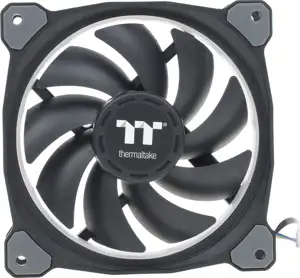 120mm Thermaltake CT120 ARGB Sync PC Cooling Fan White 500-2000rpm - 2Pack