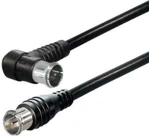 Transmedia Quick-F-plug straight - Quick-F-plug angled, 1,5 m