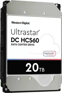20TB WD Ultrastar DH HC560 7200RPM 512MB Ent.