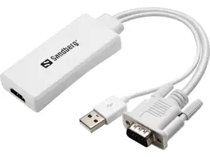 Sandberg VGA Audio to HDMI Converter