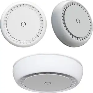 Mikrotik cAP XL ac, 710 MHz CPU, 128MB RAM, 2×GLAN (1×PoE-out), 2.4Ghz/5GHz 802.11b/g/n/an/ac, zidna/stropna montaža, RouterOS L4, PSU, PoE injector 