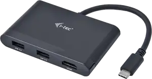 i-Tec USB-C HDMI and USB Adapter with Power Delivery Function - docking station - HDMI