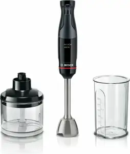 Bosch MSM4B620 ErgoMaster Serie 4 piano black, 1000 Watt, Metall-Fuß