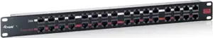 PoE patch panel 12-portni, 19