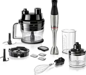 Bosch MSM6M8X1 ErgoMaster Serie 6 Edelstahl/black 1200 W