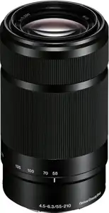 Sony 55-210 mm f/4,5-6,3 OSS crna mocowanie typu E