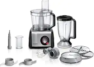 Bosch MC812M814 Foodprocessor MultiTalent 8 black/edelstahl