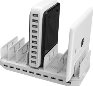 Unitek Charging Station 10x USB bijela