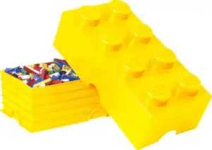 Lego Storage Brick 8 žuta