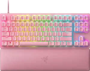 Keyboard Razer Huntsman V2 Tenkeyless Quartz, Linear Optical Switch, US SLO g.