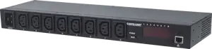 Intellinet 1U PDU IP managed with display for 19 