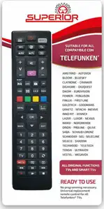 SUPERIOR UNIVERZALNI DALJINSKI UPRAVLJAČ ZA TELEFUNKEN i VESTEL SMART TV