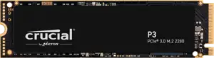 Crucial P3 - SSD - 1 TB - PCIe 3.0 (NVMe) bilk