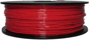 Filament for 3D, TPU, 1.75 mm, 1 kg, red