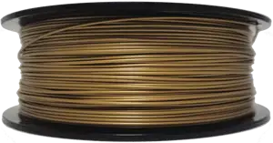 Filament for 3D, PLA, 1.75 mm, 1 kg, gold