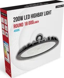 ASALITE LED ceiling lamp HIGHBAY, 150W, 4500K, 13,500lm